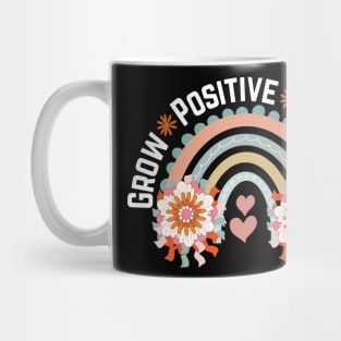 Grow Positive Thoughts , Mental Health , Growth Mindset , Mental Health Matters , Positive Affirmation , Self Love Mug